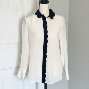 NWT Banana Republic 100% Silk Top